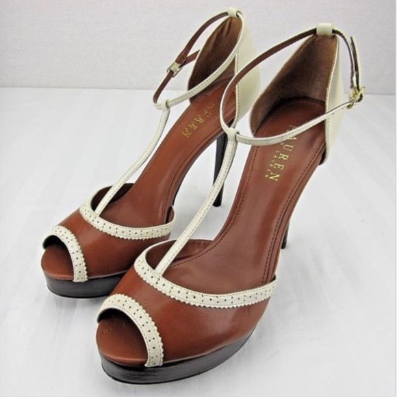 ralph lauren t strap sandals